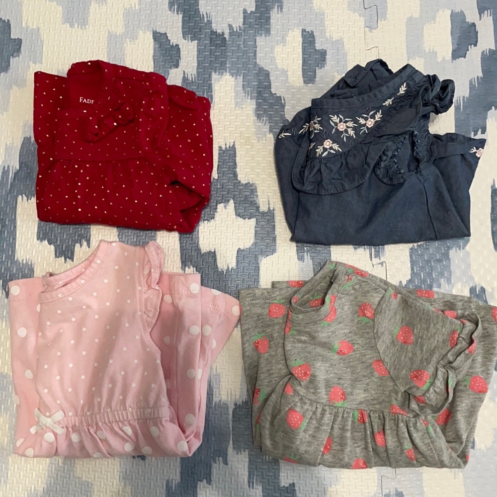 3-6 month tops bundle!